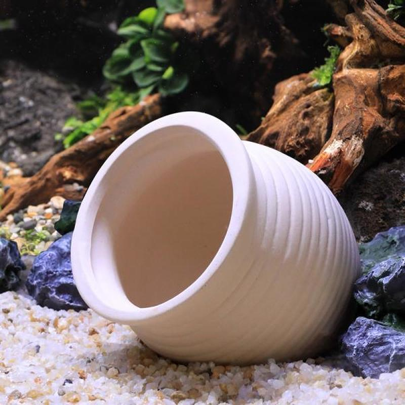 Ceramics Jar Fish Tank Decorat – обзор и цена Hide Cave Ceramic
