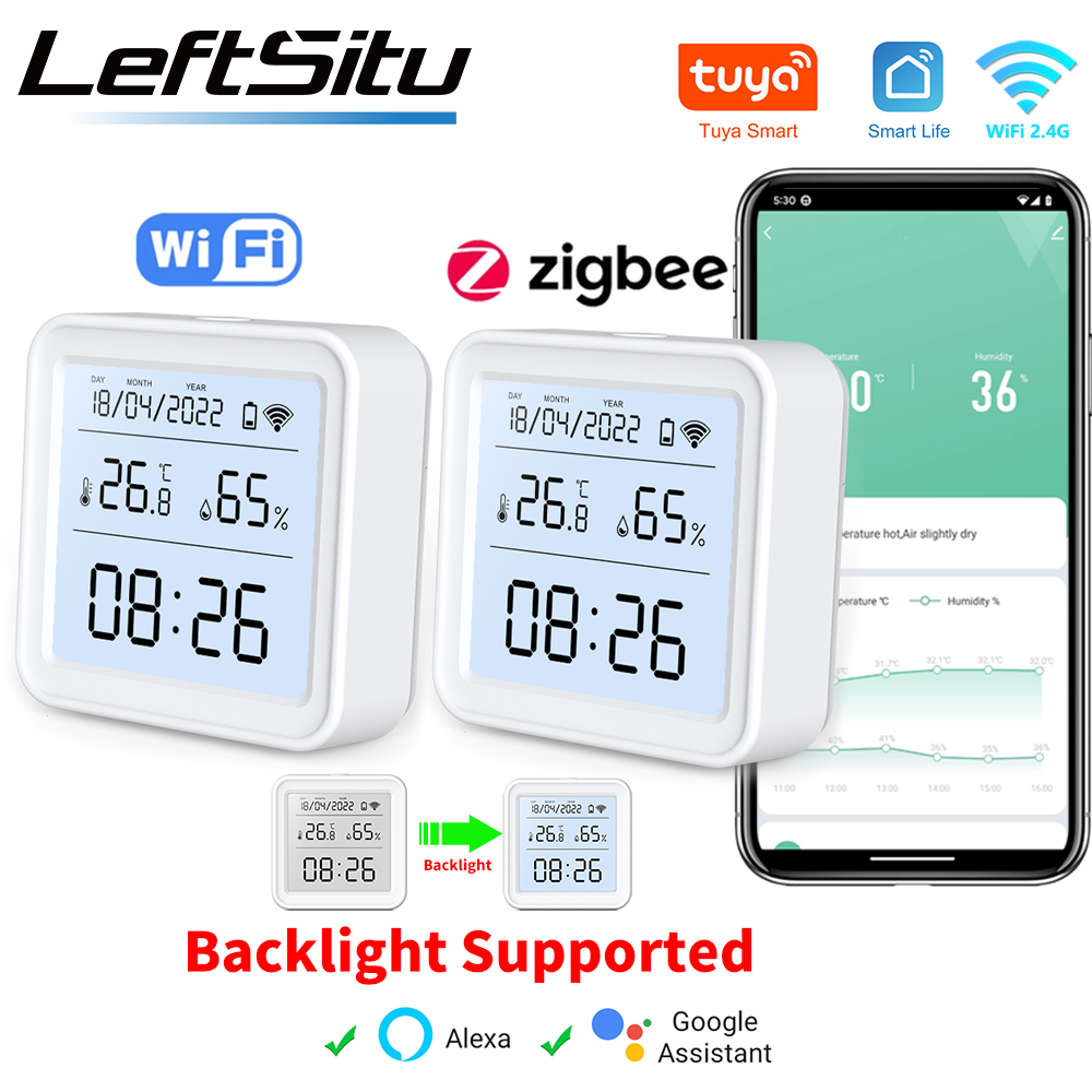 Tuya Zigbee WiFi Temperature H – обзор и цена Digital Hygrometer Probe
