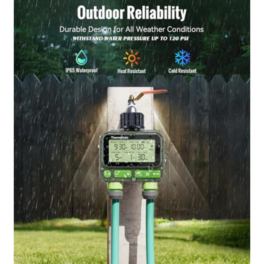 Smart Sprinkler Timer for Lawn – обзор и цена Timer Dual Outlet