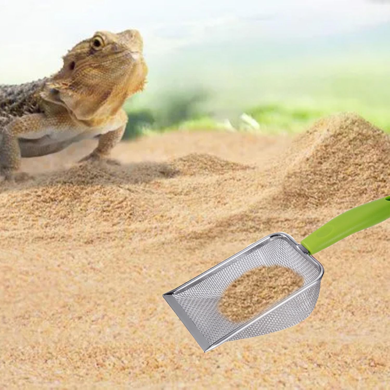 Reptile Sand Scoop Set - Fine  – обзор и цена Feeding Tong Stainless