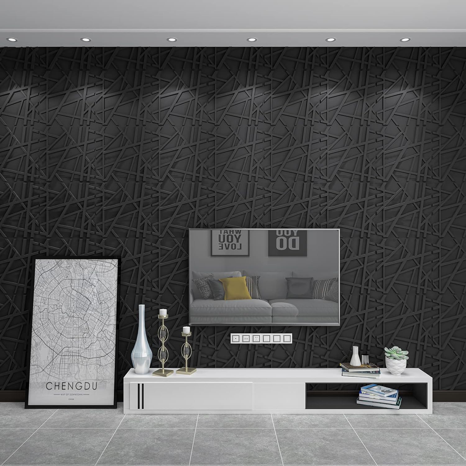 19.7x19.7in PVC Wall Panel Str – обзор и цена Pvc Panel Background