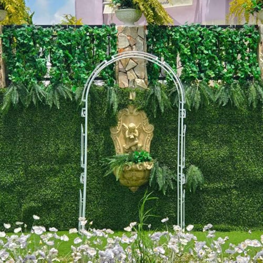 White metal wedding arch for g – обзор и цена Vine Climbing Plastic