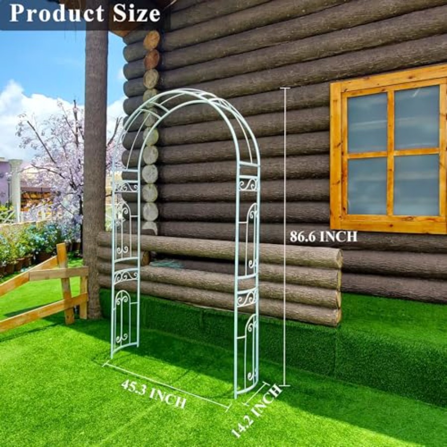 White metal wedding arch for g – обзор и цена Vine Climbing Plastic