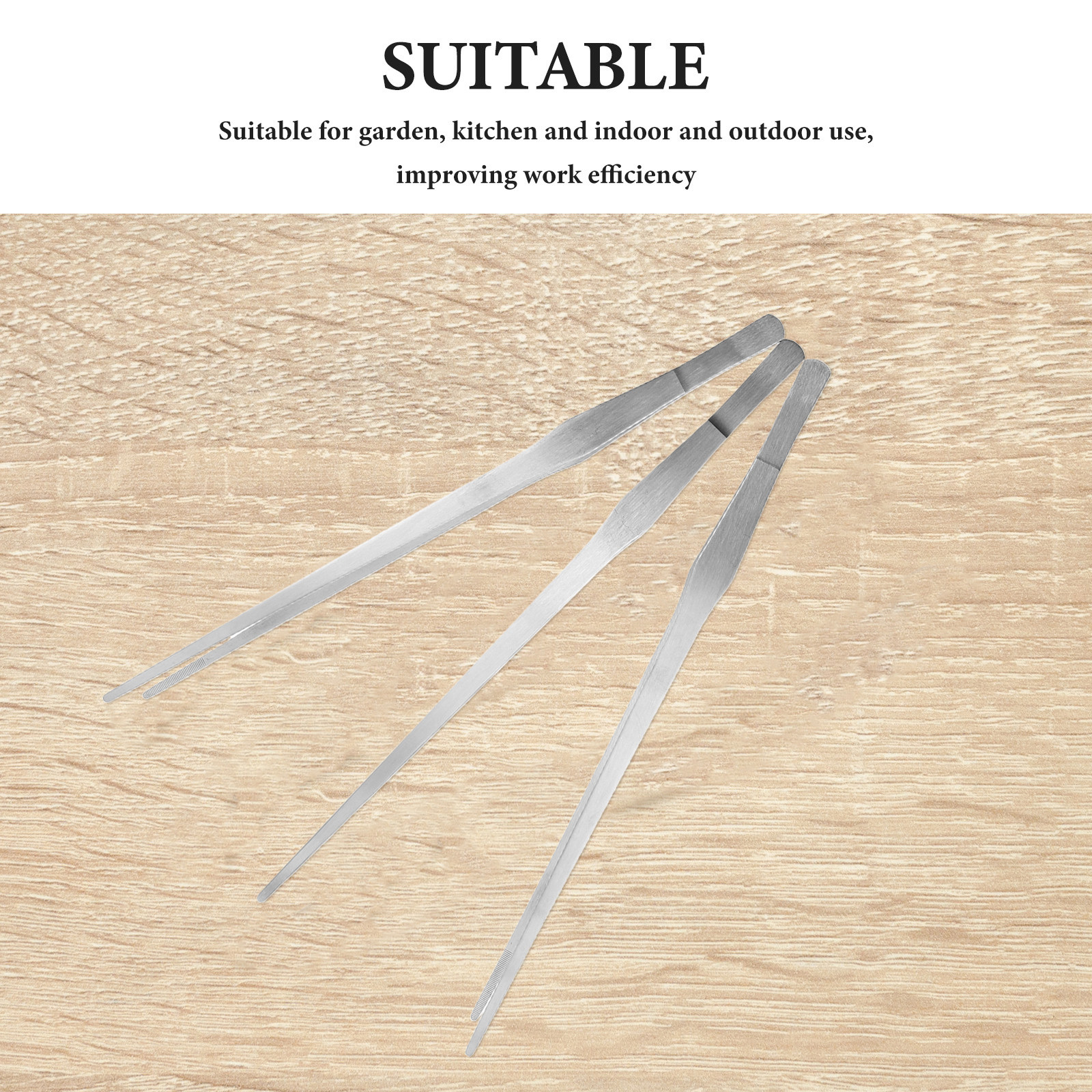 3Pcs Stainless Steel Feeding T – обзор и цена Feeding Tong Stainless